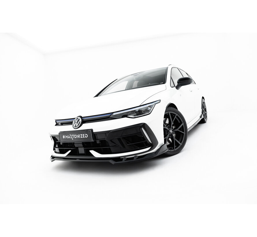 Maxton Design Front Splitter V.1 Volkswagen Golf R Variant Mk8 Facelift