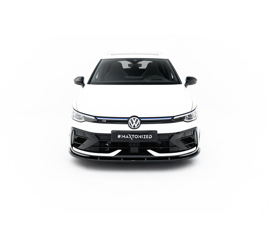 Maxton Design Front Splitter V.2 Volkswagen Golf R Variant Mk8 Facelift