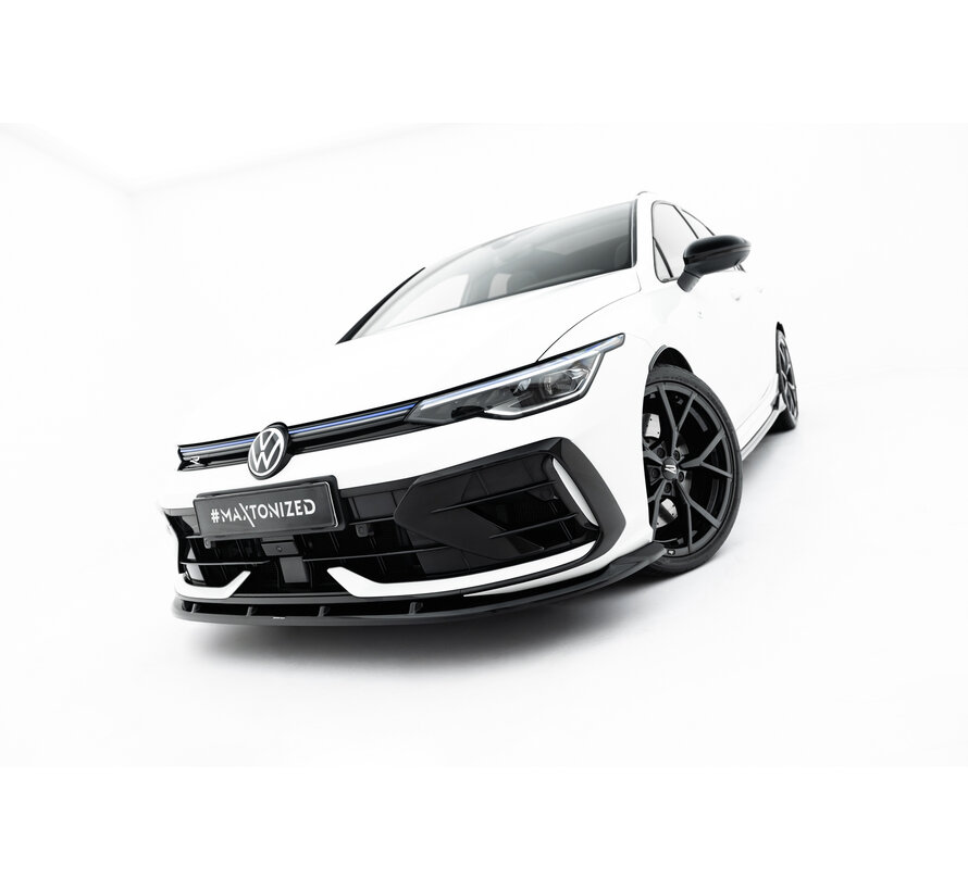 Maxton Design Front Splitter V.2 Volkswagen Golf R Variant Mk8 Facelift
