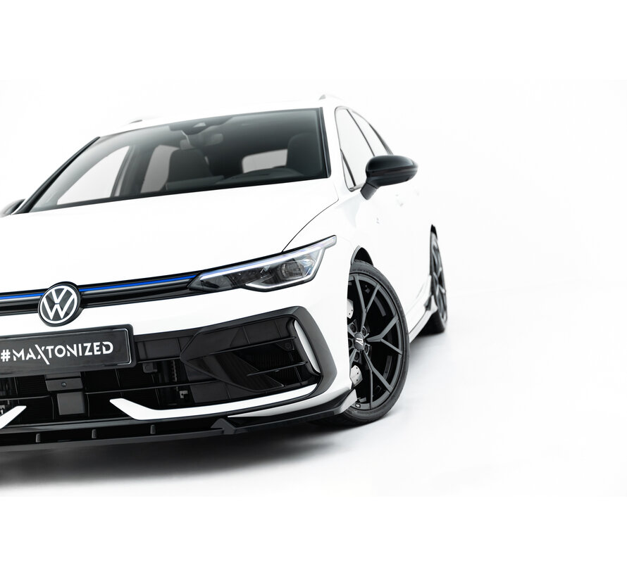 Maxton Design Front Splitter V.3 Volkswagen Golf R Variant Mk8 Facelift