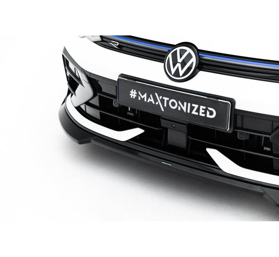 Maxton Design Front Splitter V.4 Volkswagen Golf R Variant Mk8 Facelift