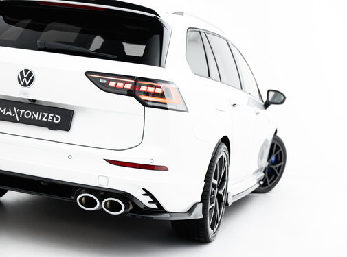 Maxton Design Maxton Design Rear Side Splitters V.1 Volkswagen Golf R Variant Mk8 / Mk8 Facelift