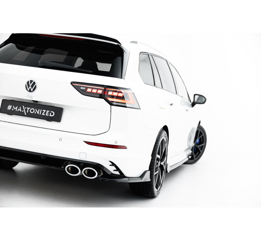 Maxton Design Rear Side Splitters V.1 Volkswagen Golf R Variant Mk8 / Mk8 Facelift