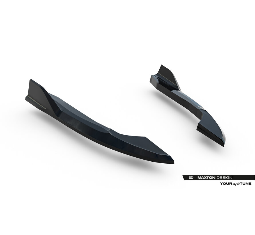 Maxton Design Rear Side Splitters V.1 Volkswagen Golf R Variant Mk8 / Mk8 Facelift