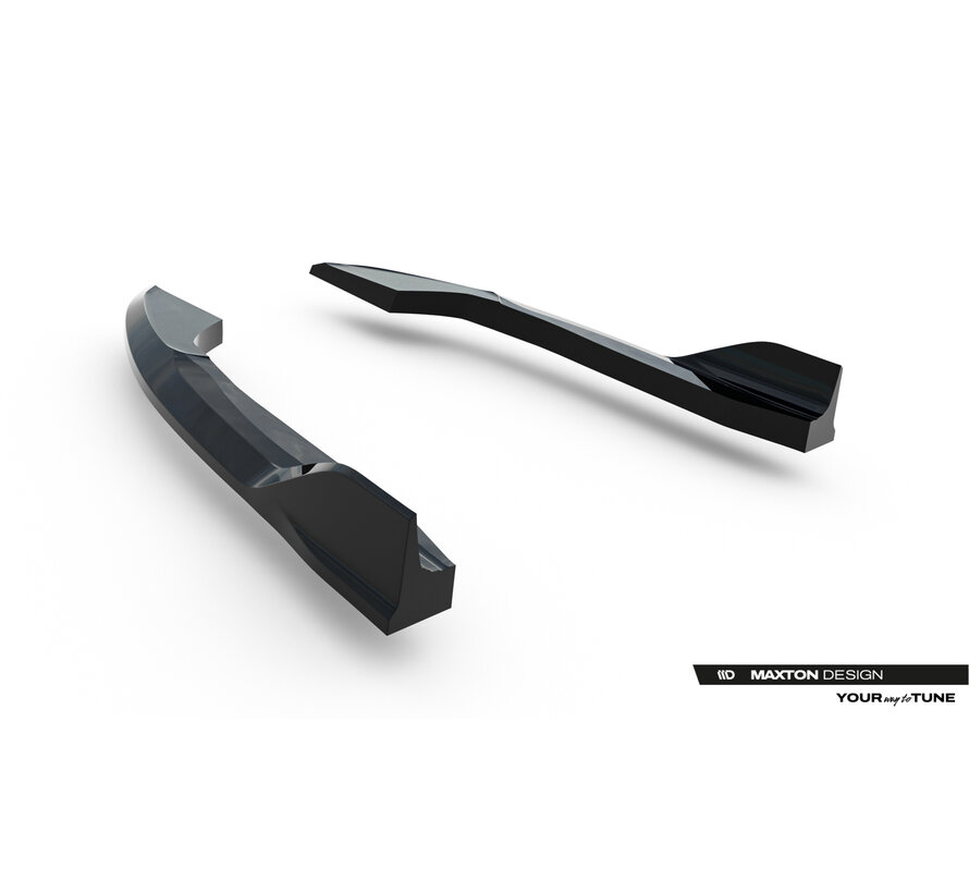 Maxton Design Rear Side Splitters V.1 Volkswagen Golf R Variant Mk8 / Mk8 Facelift