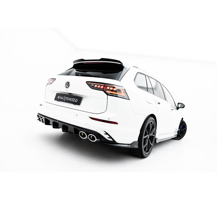Maxton Design Rear Side Splitters V.2 Volkswagen Golf R Variant Mk8 / Mk8 Facelift