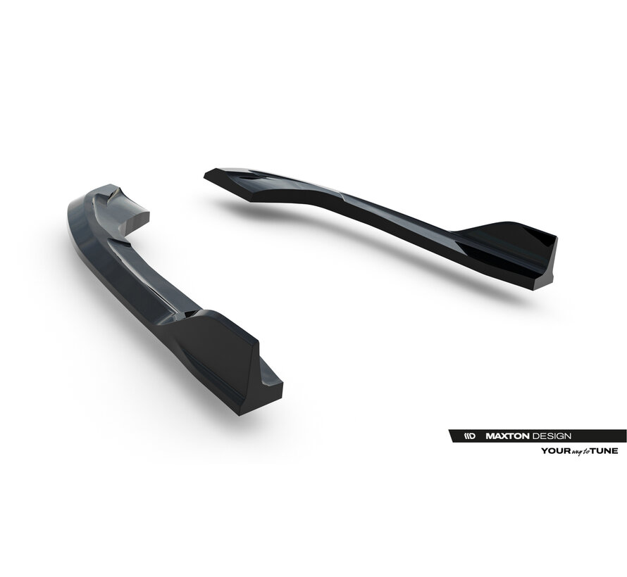 Maxton Design Rear Side Splitters V.2 Volkswagen Golf R Variant Mk8 / Mk8 Facelift