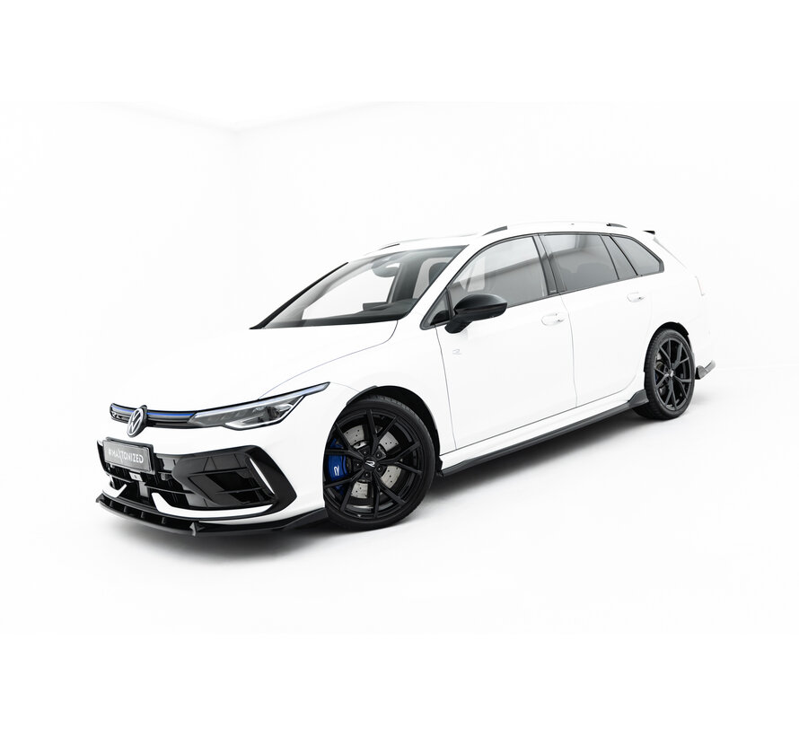 Maxton Design Side Skirts Diffusers Volkswagen Golf R Variant Mk8 / Mk8 Facelift