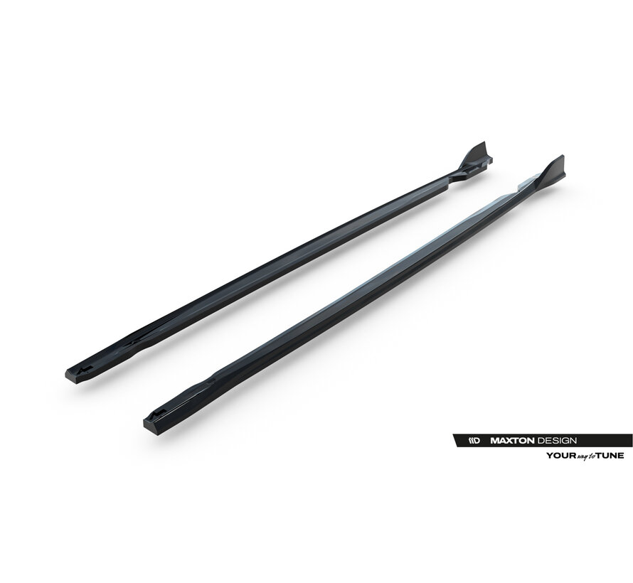 Maxton Design Side Skirts Diffusers Volkswagen Golf R Variant Mk8 / Mk8 Facelift