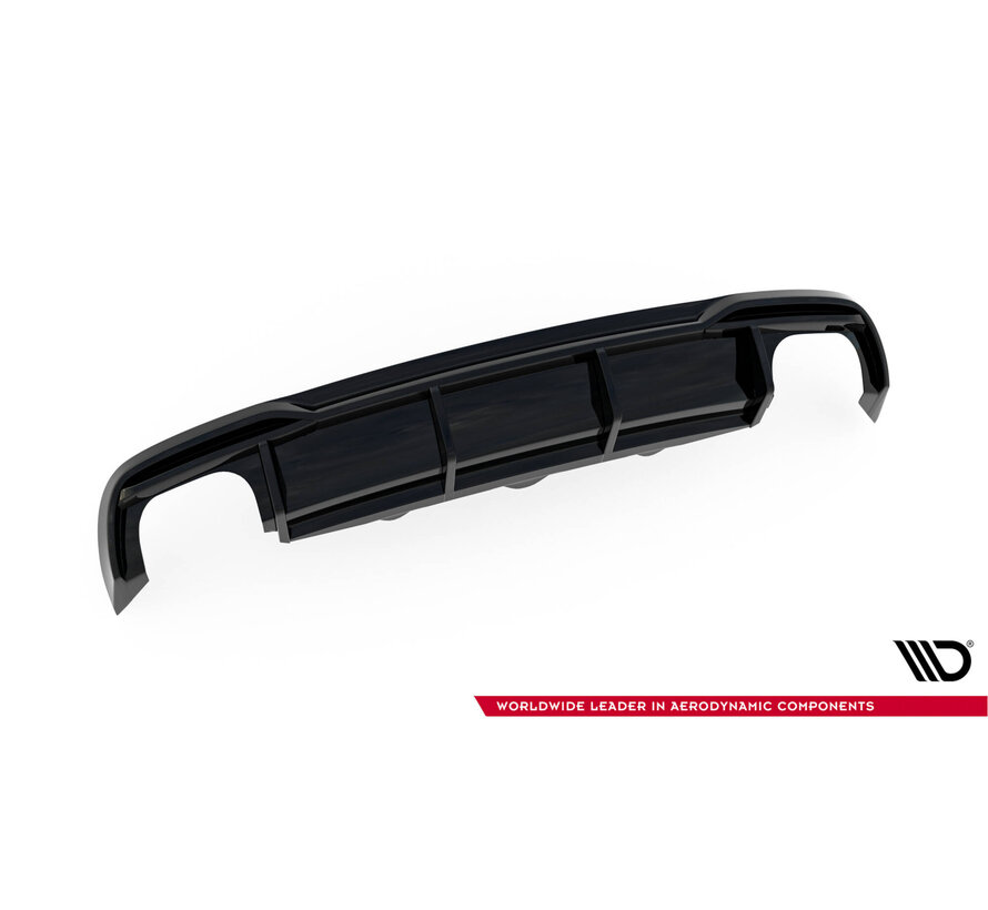 Maxton Design Rear Valance Audi A5 Sportback 8T Facelift (Version with dual exhausts on both sides)