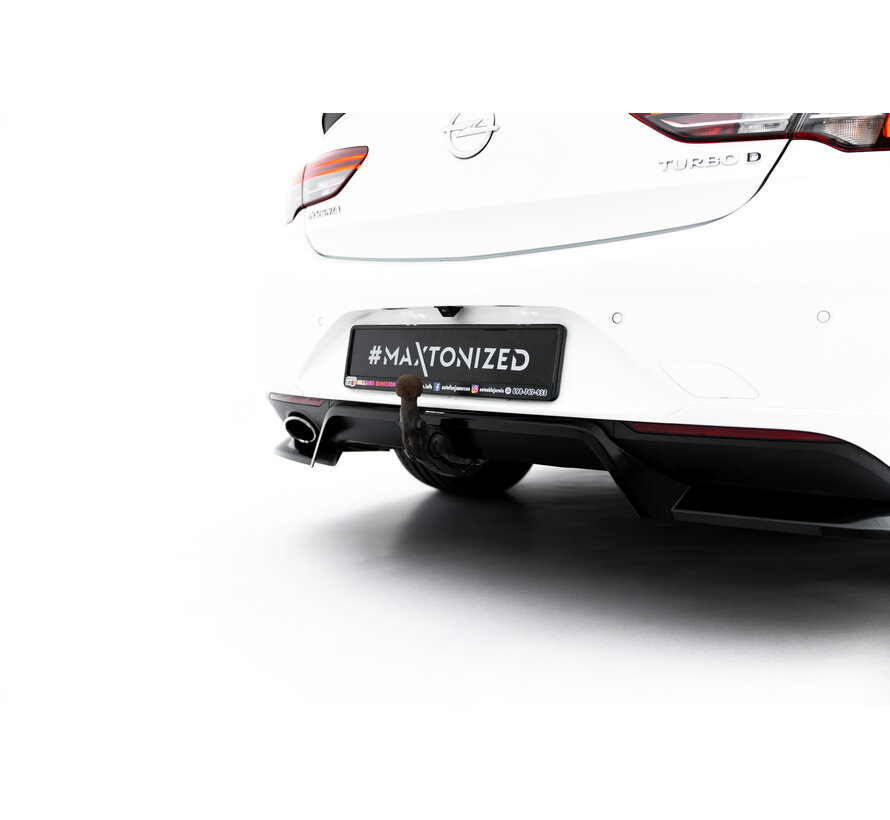 Maxton Design Rear Splitter (with vertical bars) Opel Insignia OPC-Line Mk2