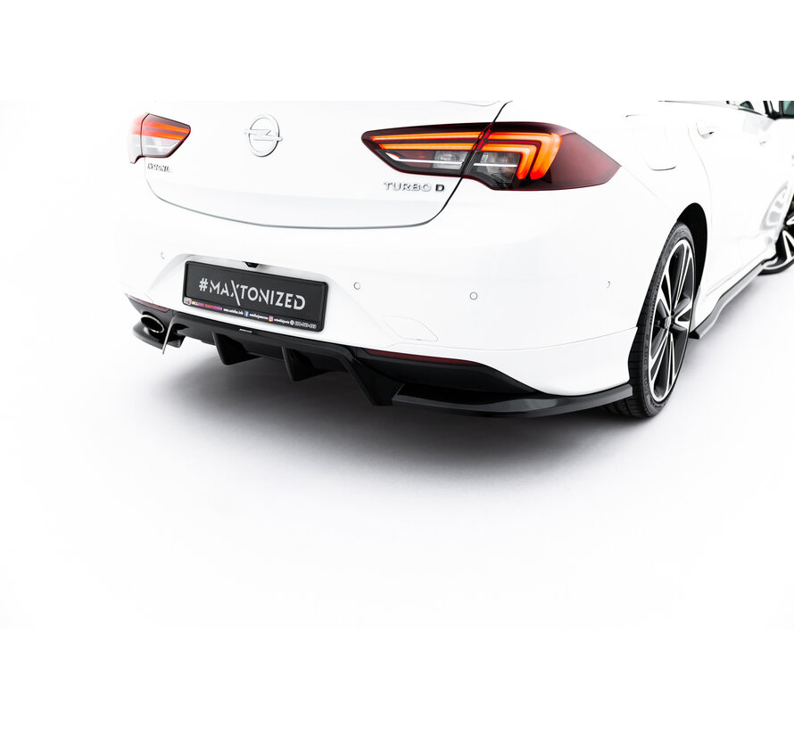 Maxton Design Rear Splitter (with vertical bars) Opel Insignia OPC-Line Mk2