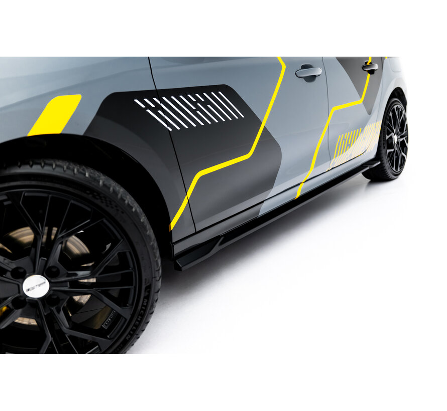 Maxton Design Side Skirts Diffusers Opel Corsa F Facelift (Mk6 Facelift)