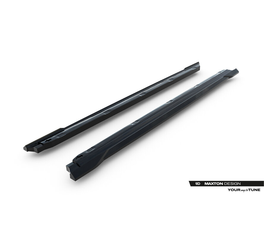 Maxton Design Side Skirts Diffusers Opel Corsa F Facelift (Mk6 Facelift)