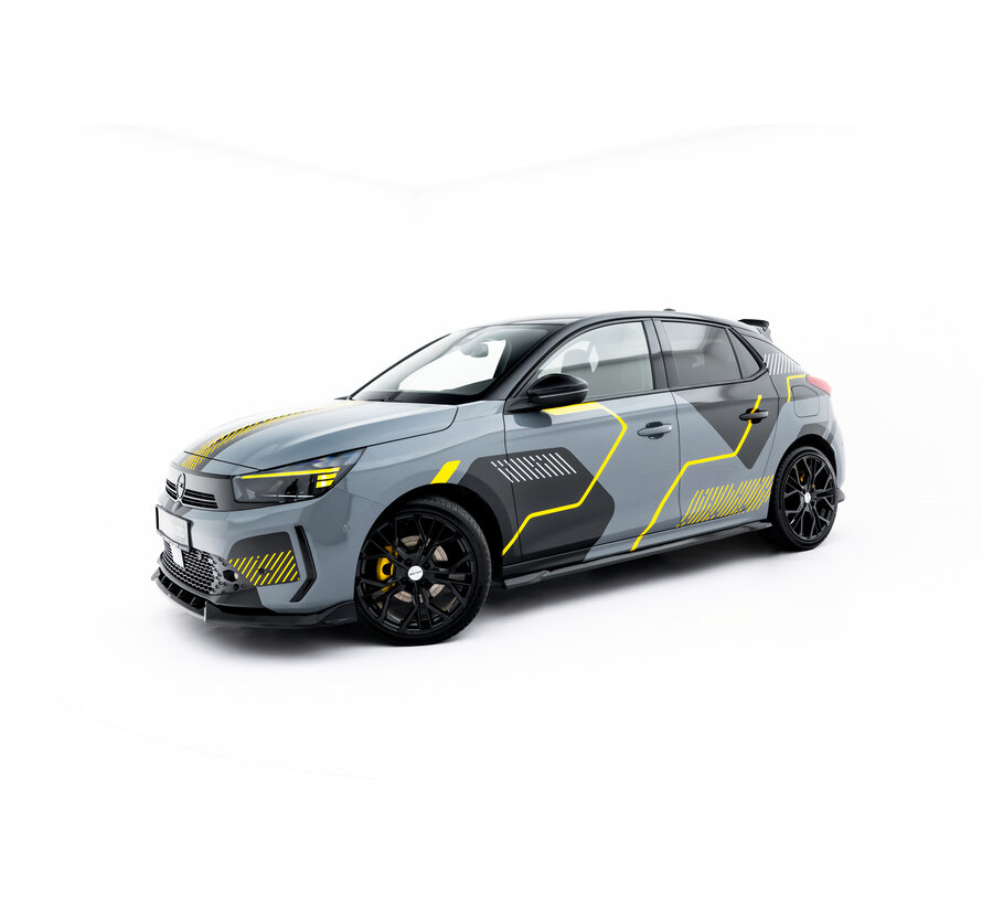 Maxton Design Set of Splitters Opel Corsa F Facelift (Mk6 Facelift)