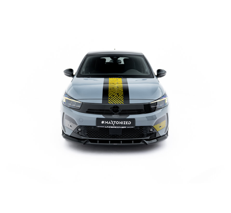 Maxton Design Set of Splitters Opel Corsa F Facelift (Mk6 Facelift)