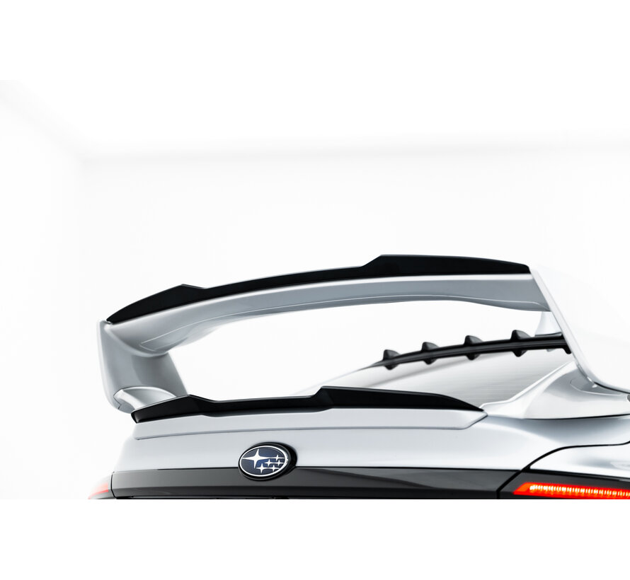 Maxton Design Upper Spoiler Cap Subaru WRX STI Mk2