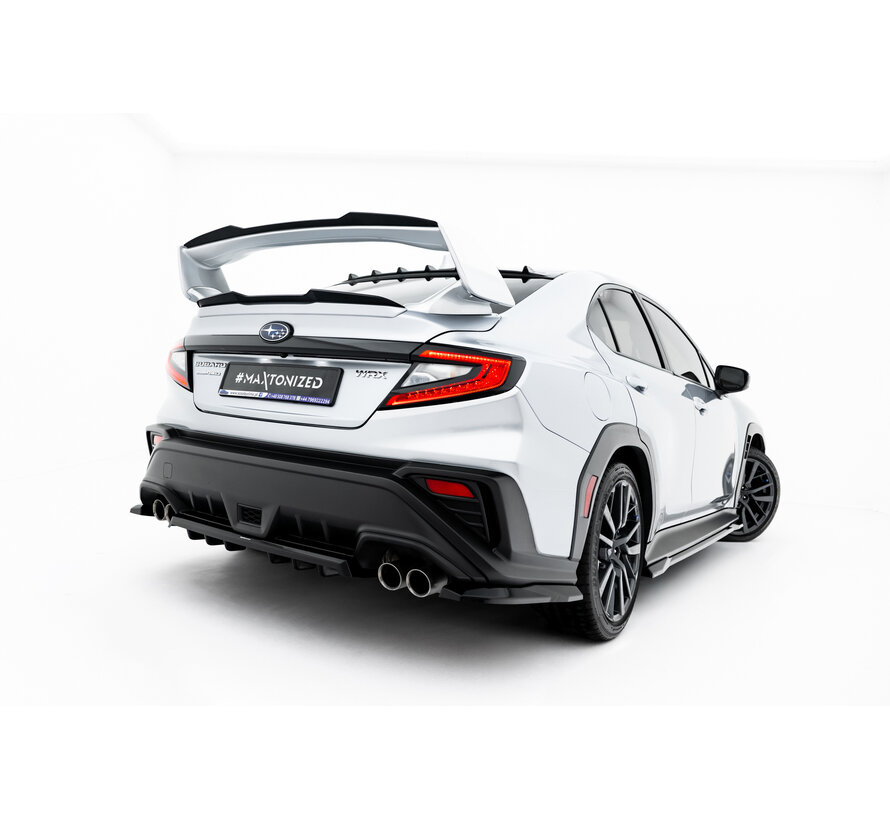 Maxton Design Upper Spoiler Cap Subaru WRX STI Mk2
