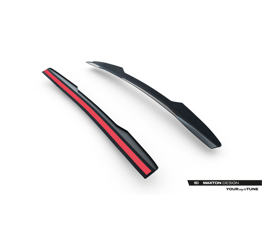Maxton Design Upper Spoiler Cap Subaru WRX STI Mk2