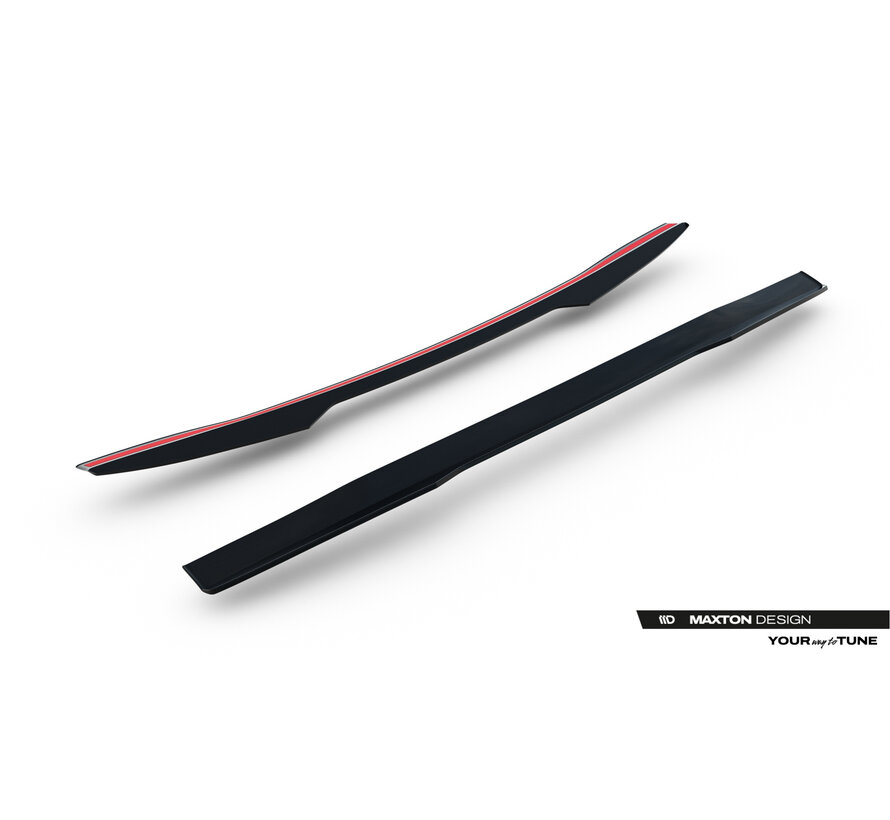 Maxton Design Upper Spoiler Cap Subaru WRX STI Mk2