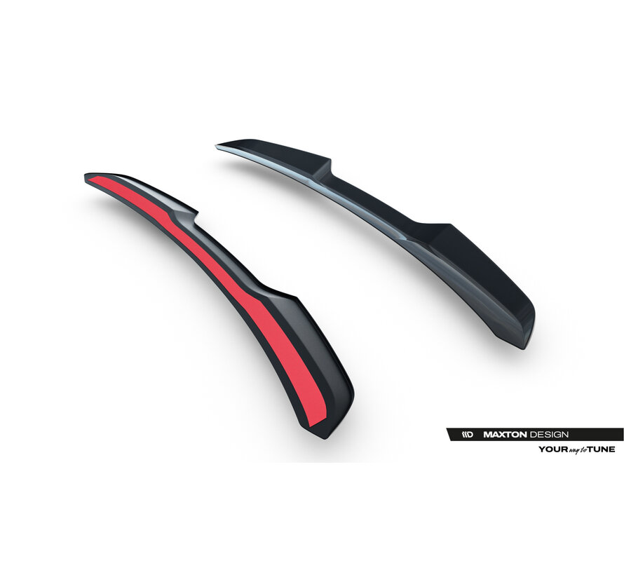 Maxton Design Bottom Spoiler Cap Subaru WRX STI Mk2