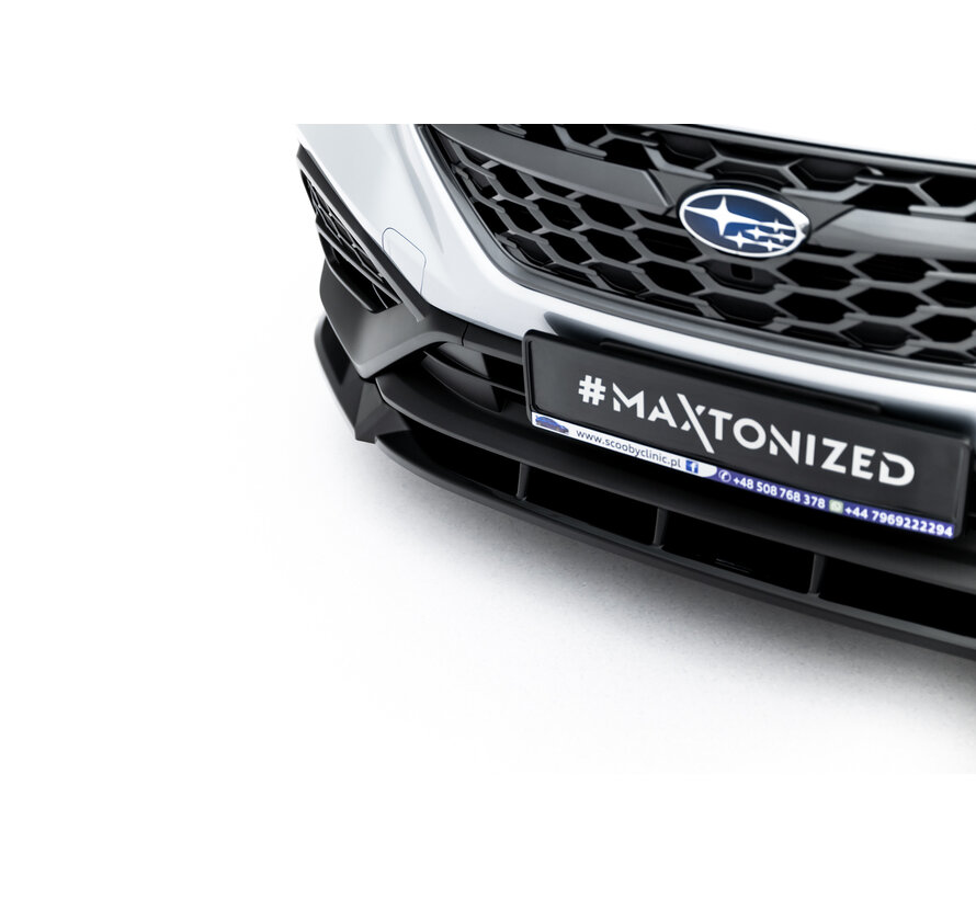 Maxton Design Front Splitter V.1 Subaru WRX STI Mk2