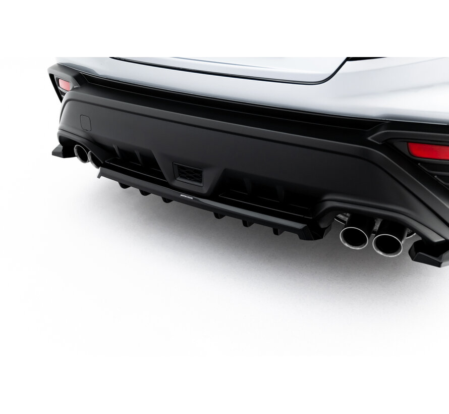 Maxton Design Rear Splitter (with vertical bars) Subaru WRX STI Mk2