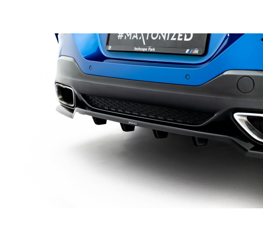Maxton Design Rear Splitter (with vertical bars) BMW 8 Coupe M-Pack G15