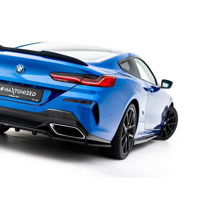 Maxton Design Rear Splitter (with vertical bars) BMW 8 Coupe M-Pack G15