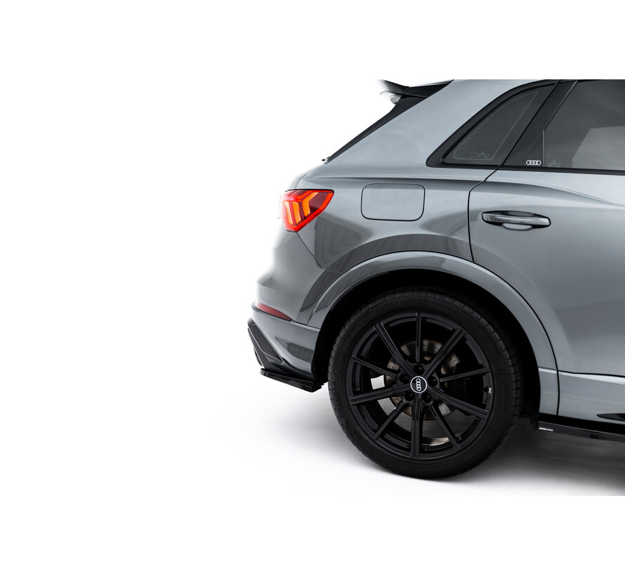 Maxton Design Rear Side Splitters Audi RSQ3 SUV F3