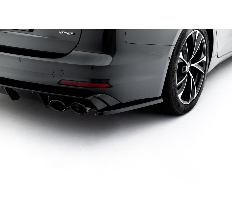 Maxton Design Rear Side Splitters Audi A6 Sedan / Avant C8 / C8 Facelift
