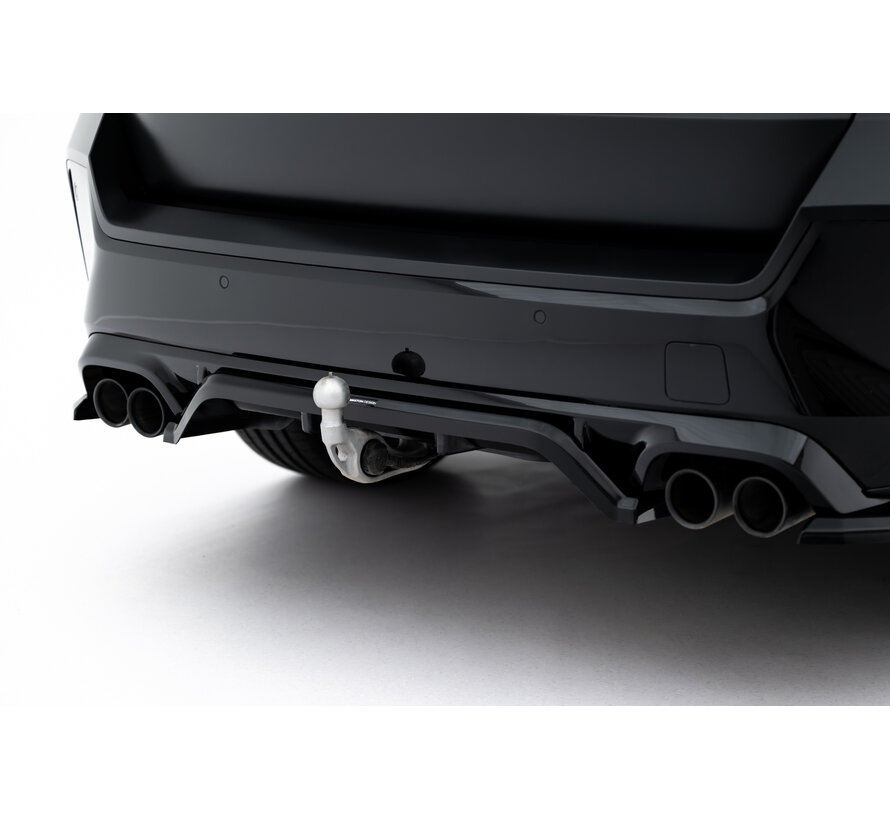 Maxton Design Rear Splitter (with vertical bars) BMW X1 M35i U11