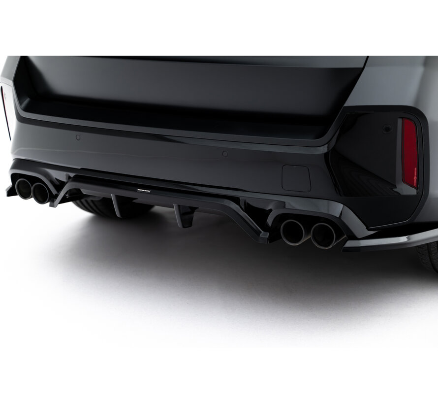 Maxton Design Rear Splitter (with vertical bars) BMW X1 M35i U11