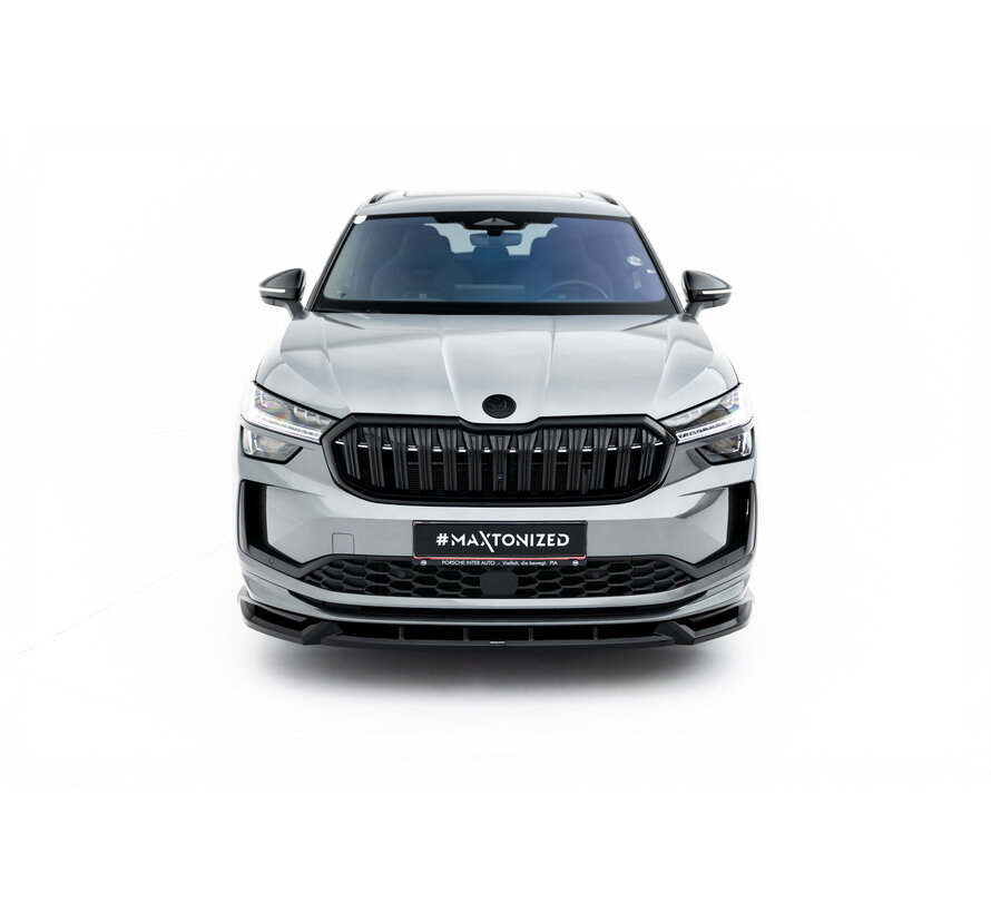 Maxton Design Front Splitter V.1 Skoda Kodiaq Sportline Mk2