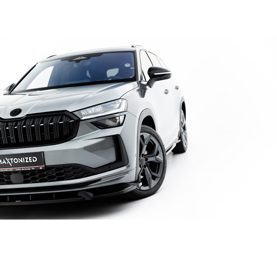 Maxton Design Front Splitter V.1 Skoda Kodiaq Sportline Mk2