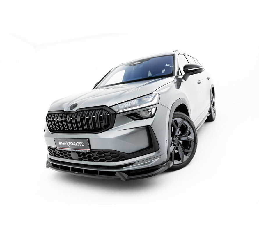 Maxton Design Front Splitter V.1 Skoda Kodiaq Sportline Mk2