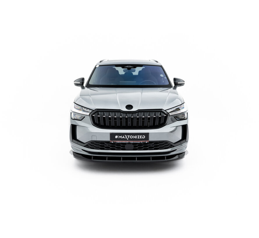Maxton Design Front Splitter V.2 Skoda Kodiaq Sportline Mk2