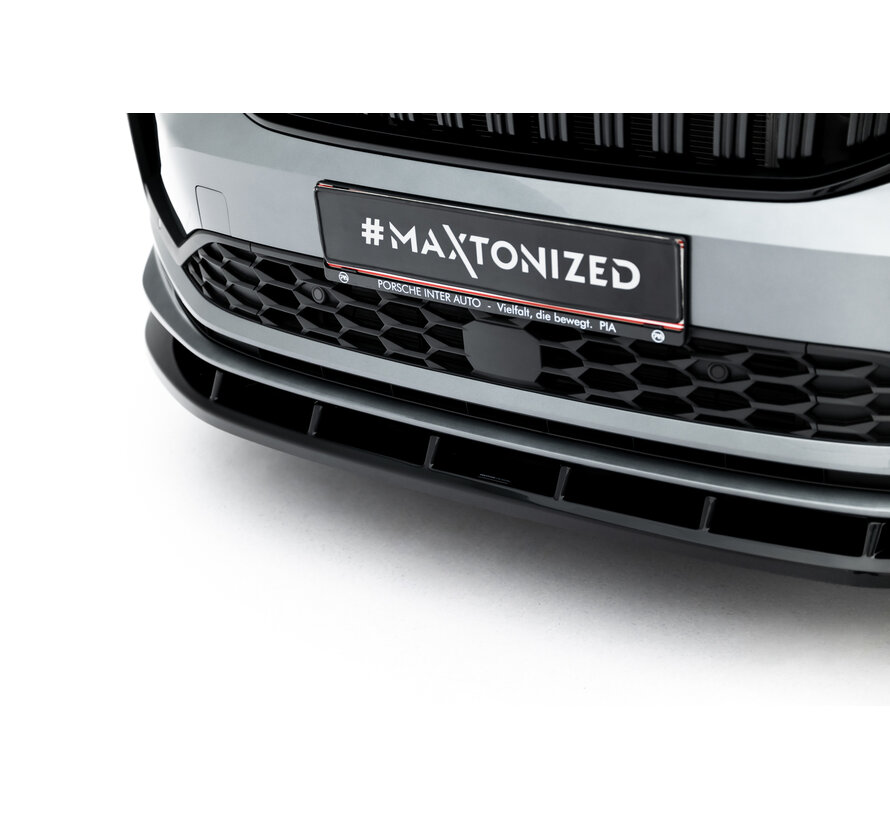 Maxton Design Front Splitter V.2 Skoda Kodiaq Sportline Mk2