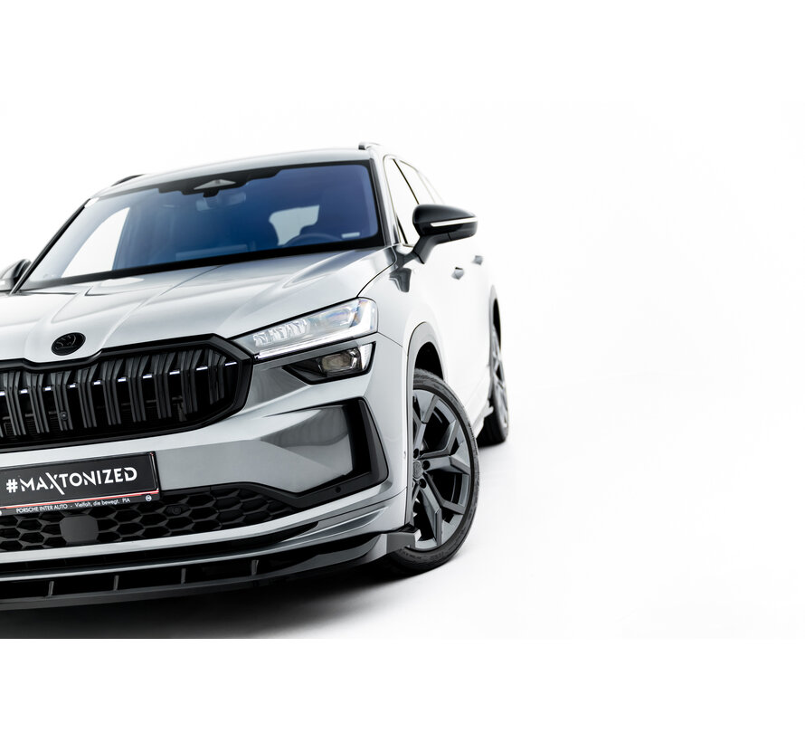 Maxton Design Front Splitter V.2 Skoda Kodiaq Sportline Mk2