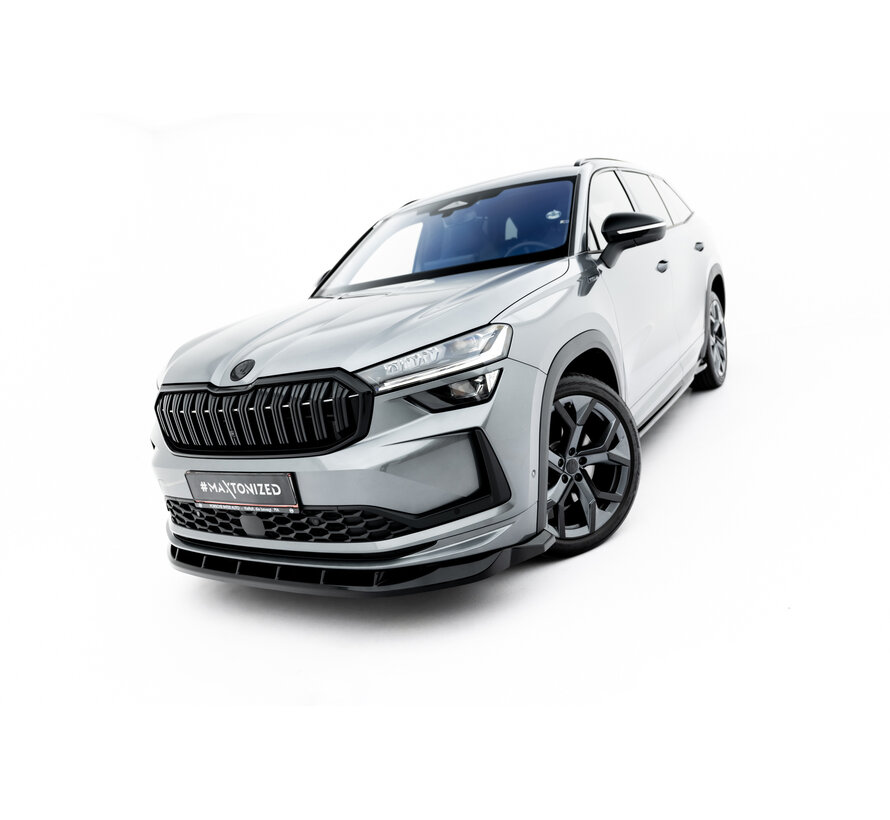 Maxton Design Front Splitter V.2 Skoda Kodiaq Sportline Mk2