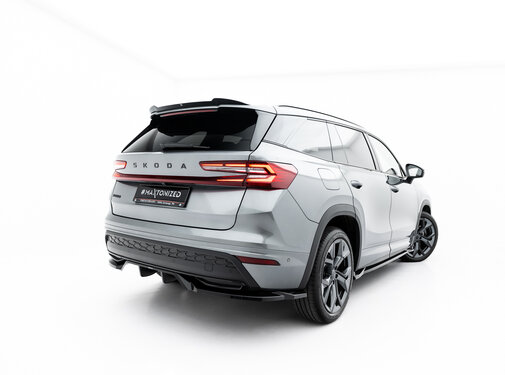 Maxton Design Maxton Design Rear Splitter (with vertical bars) Skoda Kodiaq Sportline Mk2