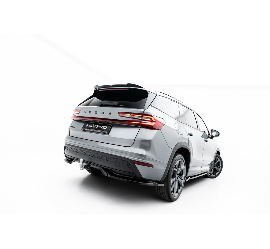 Maxton Design Rear Splitter (with vertical bars) Skoda Kodiaq Sportline Mk2