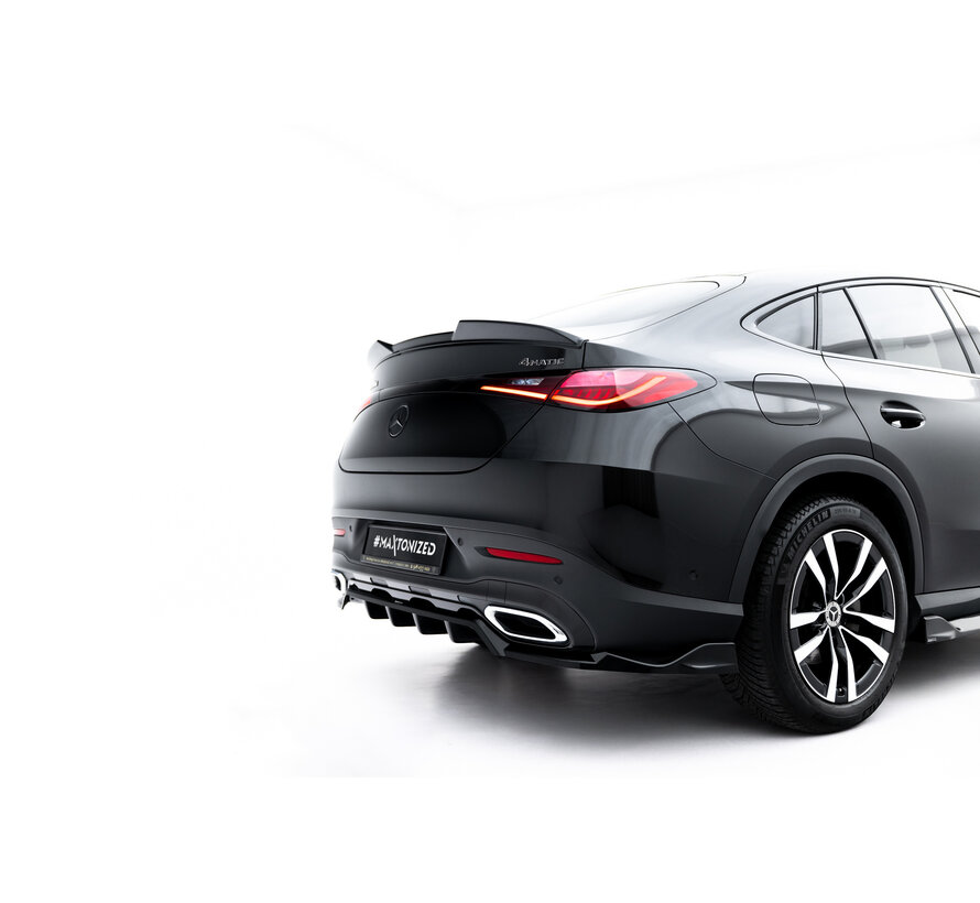 Maxton Design Rear Splitter (with vertical bars) Mercedes-Benz GLC Coupe C254