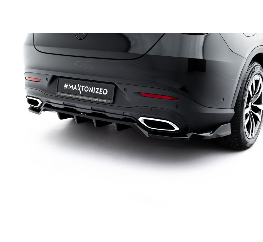 Maxton Design Rear Splitter (with vertical bars) Mercedes-Benz GLC Coupe C254