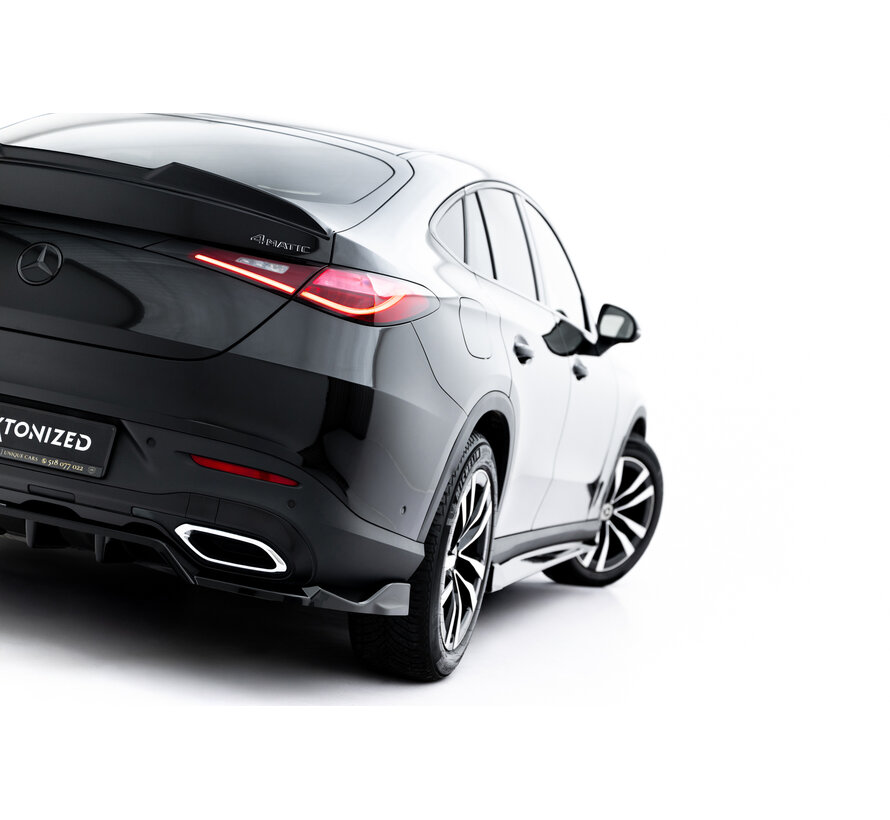 Maxton Design Rear Splitter (with vertical bars) Mercedes-Benz GLC Coupe C254