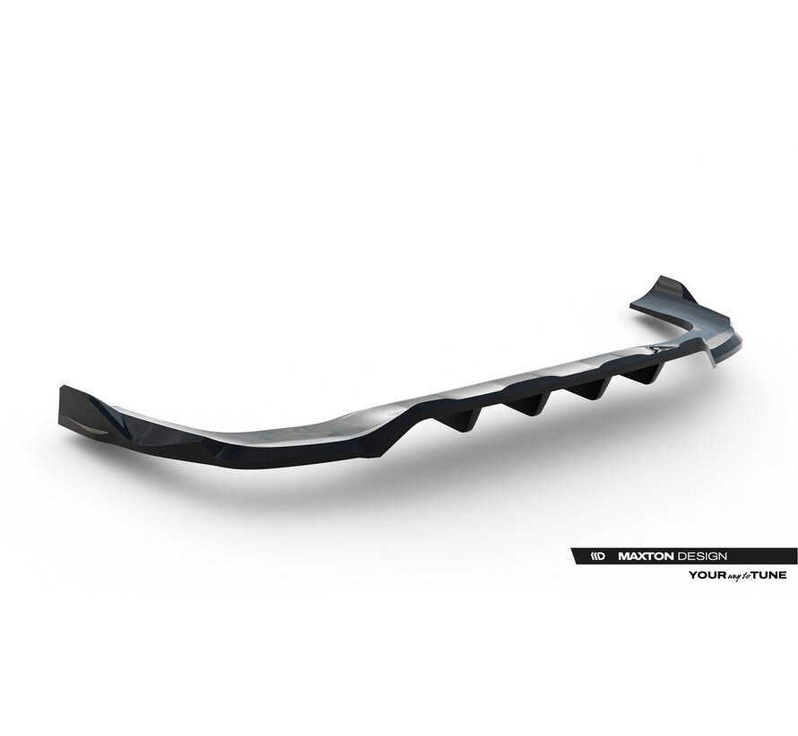 Maxton Design Rear Splitter (with vertical bars) Mercedes-Benz GLC Coupe C254