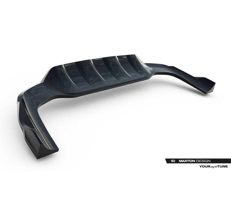 Maxton Design Rear Splitter (with vertical bars) Mercedes-Benz GLC Coupe C254