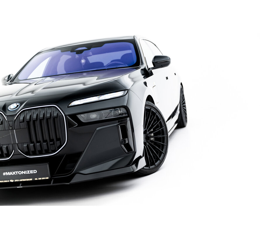 Maxton Design Front Splitter V.4 BMW 7 M-Pack / M760e / i7 M-Pack G70