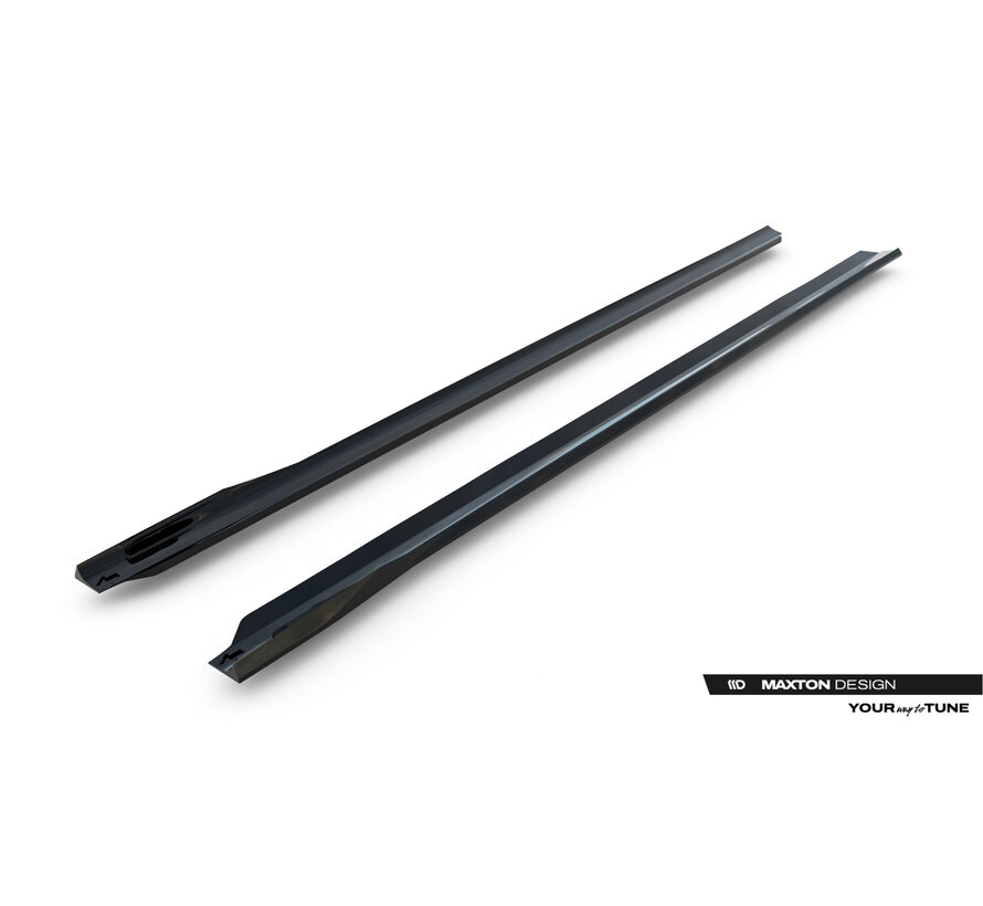 Maxton Design Side Skirts Diffusers V.2 BMW 740d xDrive M-pack / 740i xDrive M-Pack G70