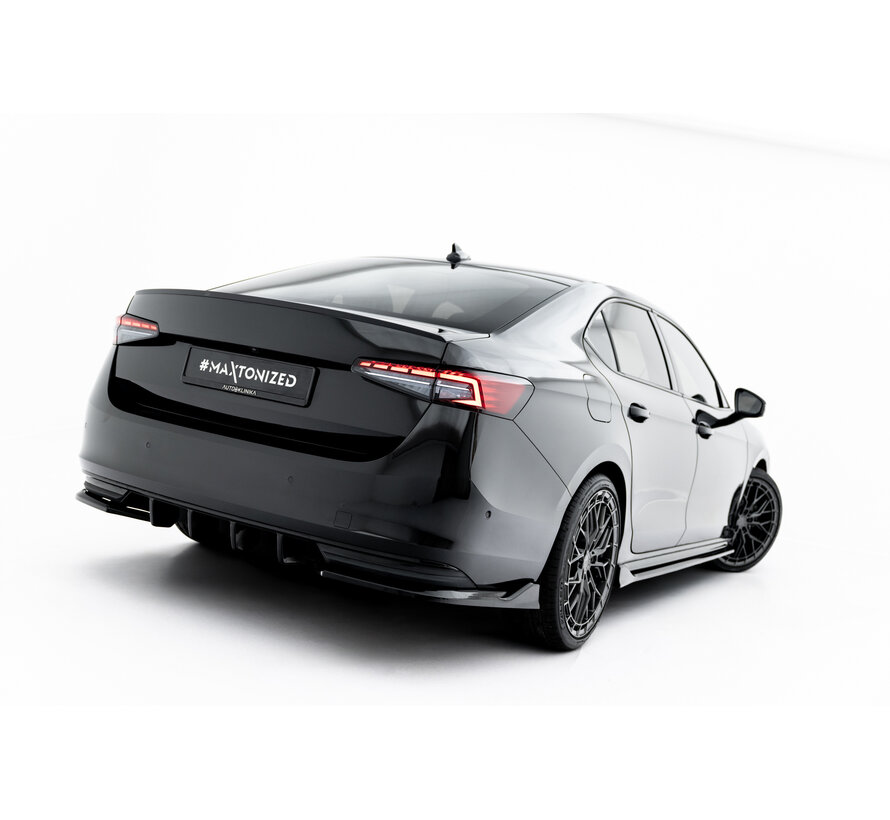 Maxton Design Rear Side Splitters V.2 Skoda Superb Sportline Mk4